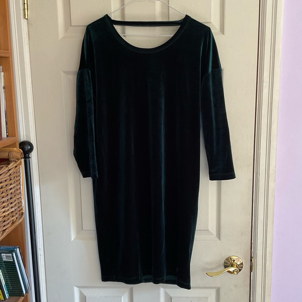 Velvet Shift Dress